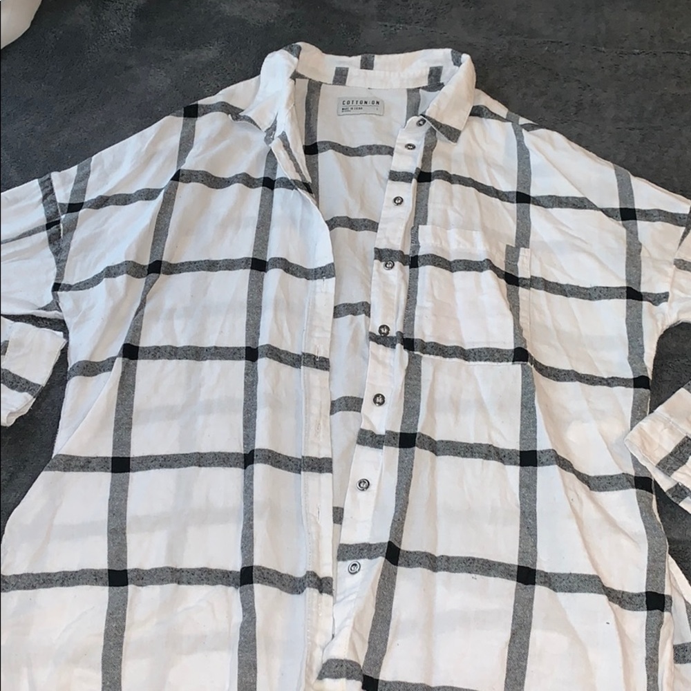 Cotton On Button Up Flannel